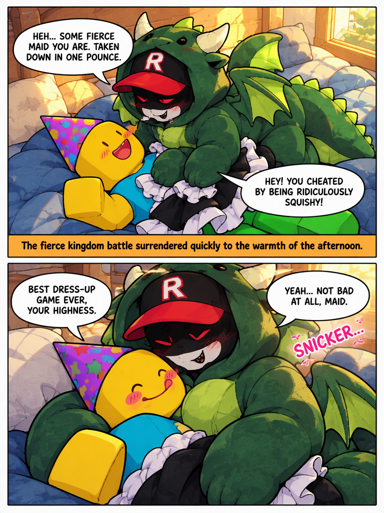 Maid and the Dragon (page 4 of 8)