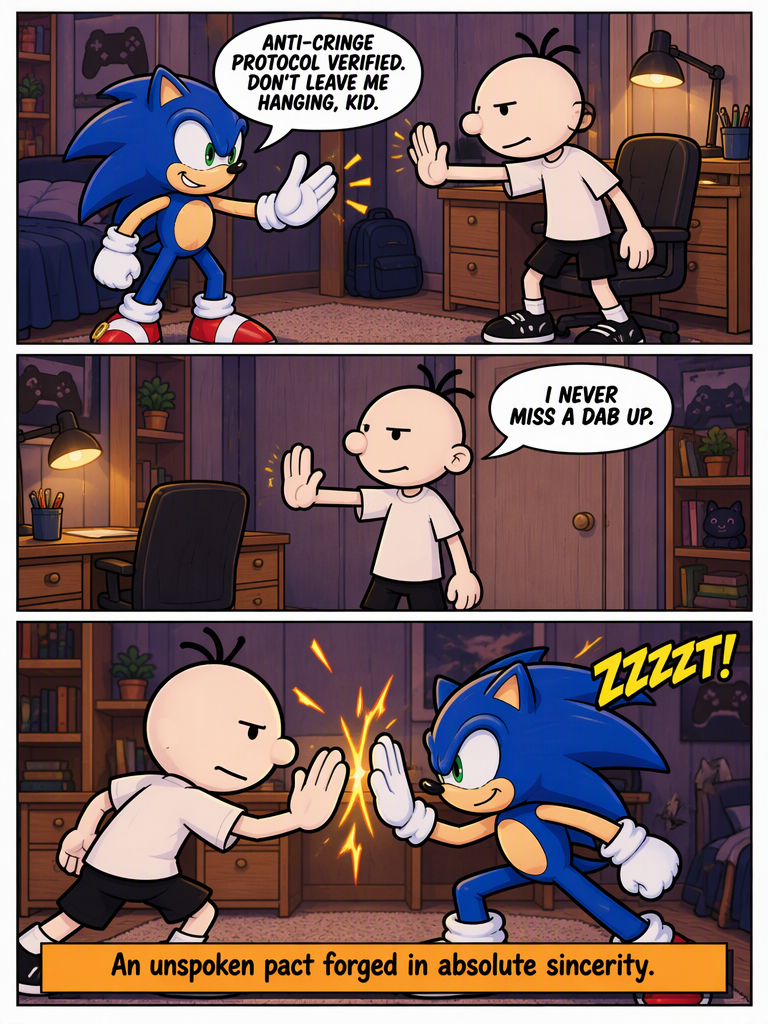 Respect from the Blue Blur (page 2 of 4)