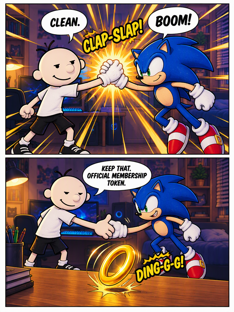 Respect from the Blue Blur (page 3 of 4)