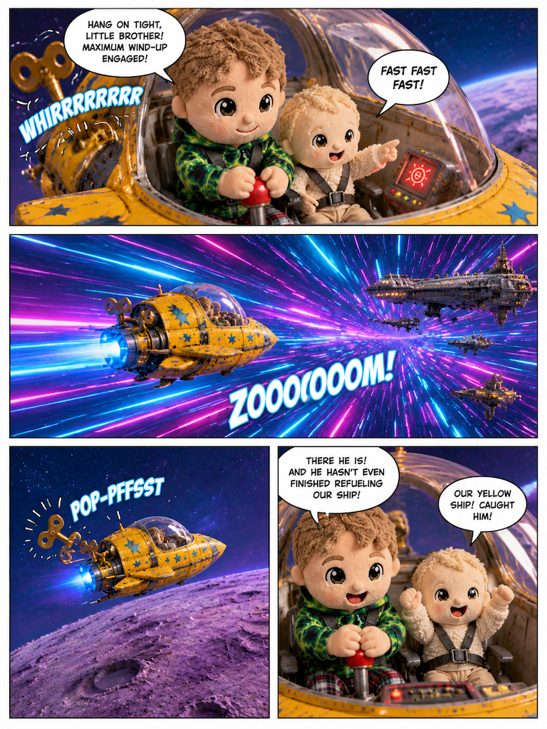 The Cosmic Super-Craft (page 2 of 4)