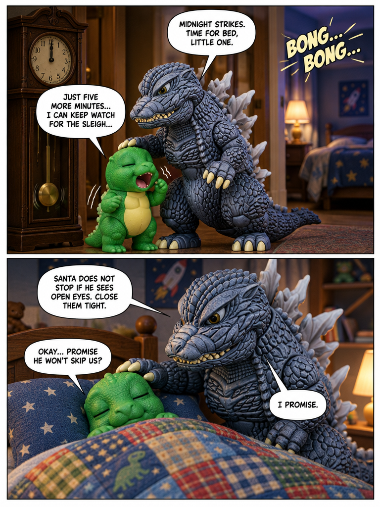 Godzilla's Christmas Eve Secret (page 2 of 4)
