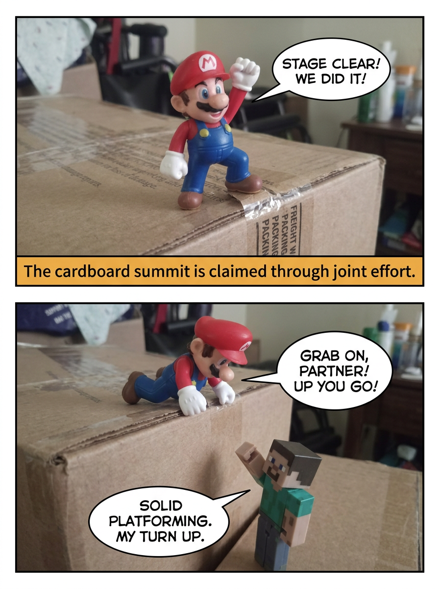 Cardboard World 1-1 (page 4 of 4)