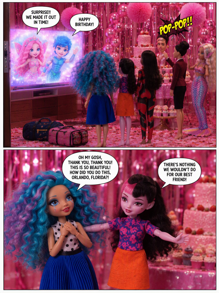 A Pink Birthday Surprise (page 2 of 4)