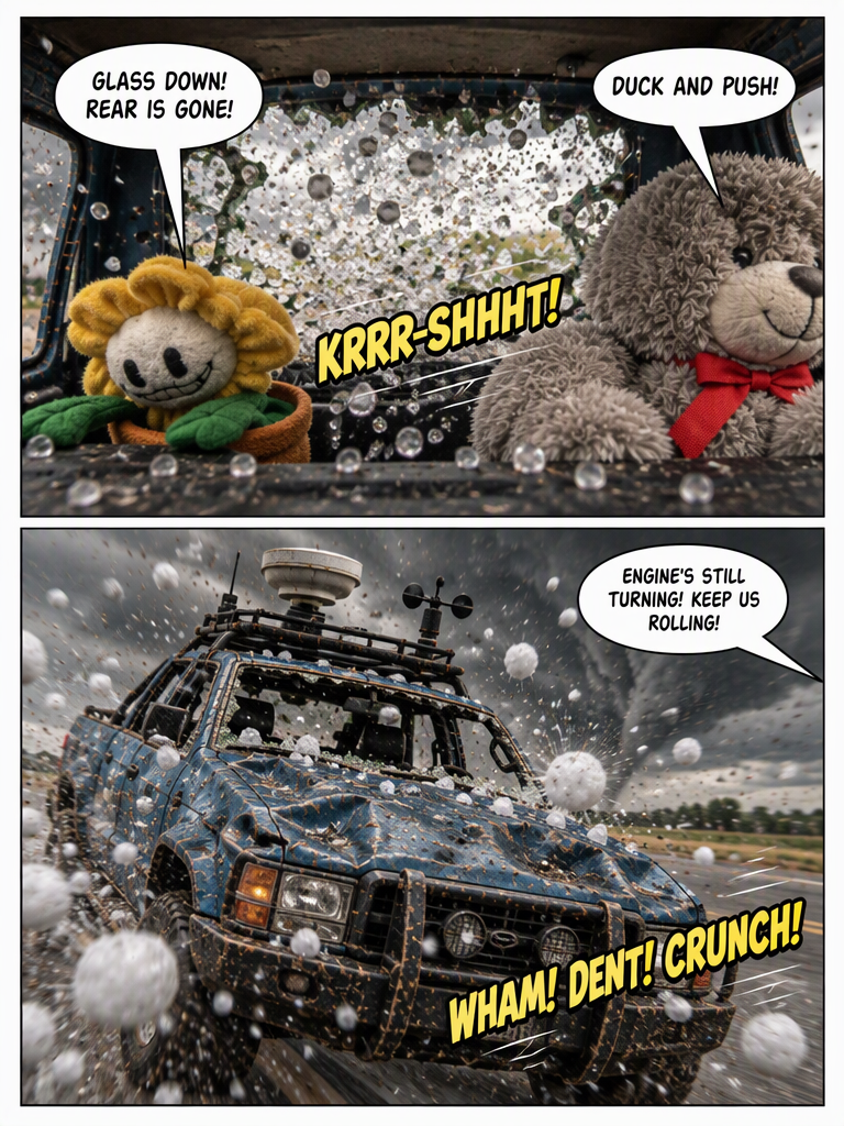 Hailstrike on the Run (page 3 of 4)