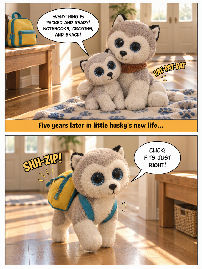 A Little Husky's Big First Step (page 2 of 4)