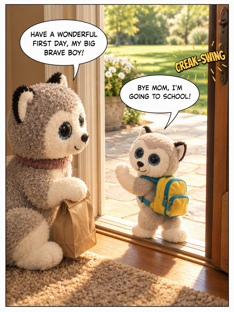 A Little Husky's Big First Step (page 3 of 4)