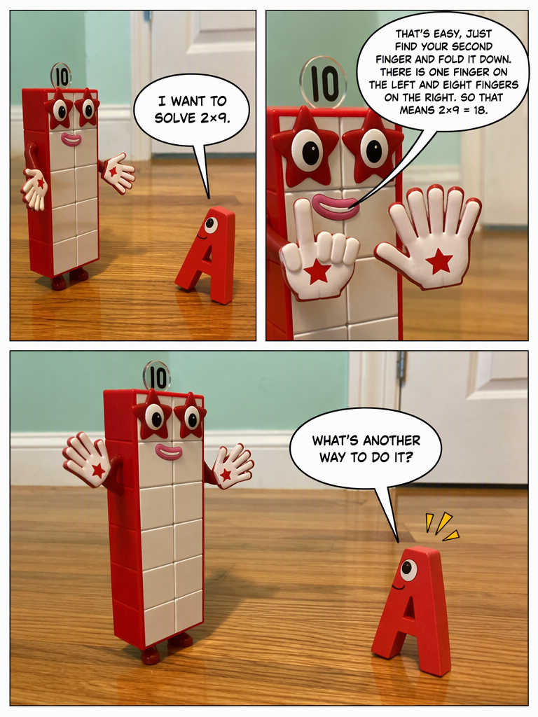 The Nine Times Table Trick (page 2 of 4)