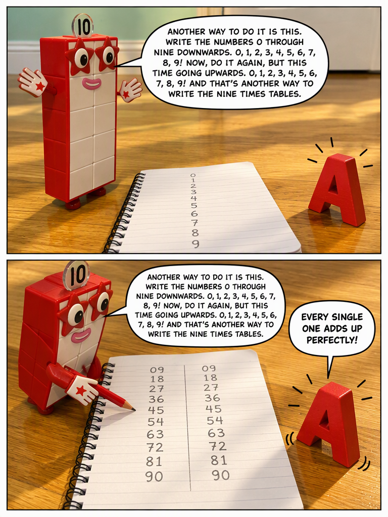 The Nine Times Table Trick (page 3 of 4)