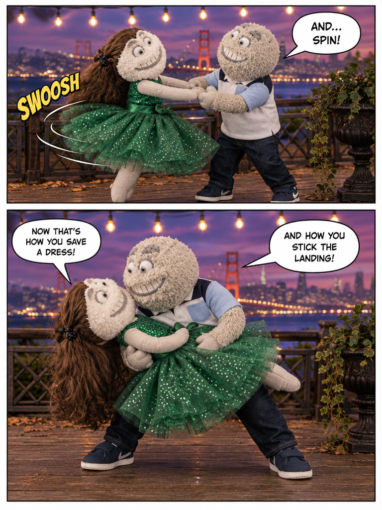 A Boardwalk Waltz Under the Amber Glow (page 3 of 4)