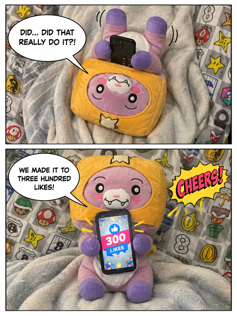 Three Hundred Likes (page 4 of 4)