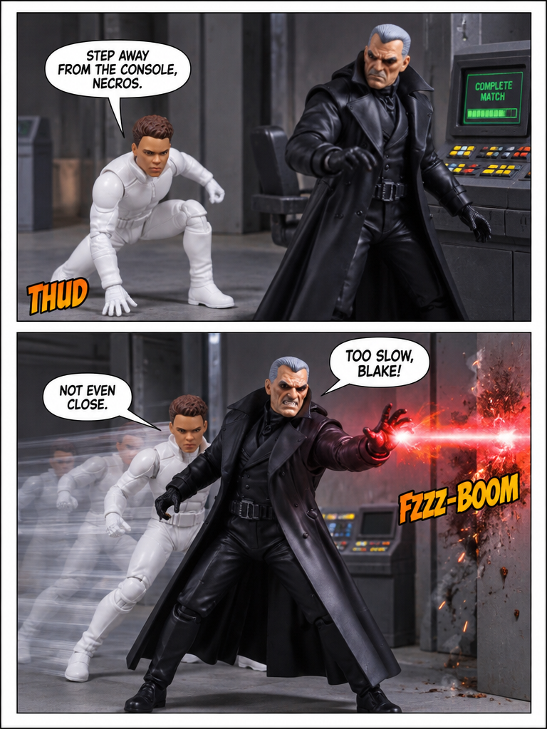 Confrontation at the Satellite Station (page 2 of 4)