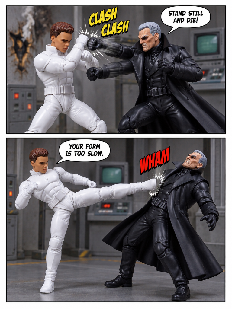 Confrontation at the Satellite Station (page 3 of 4)