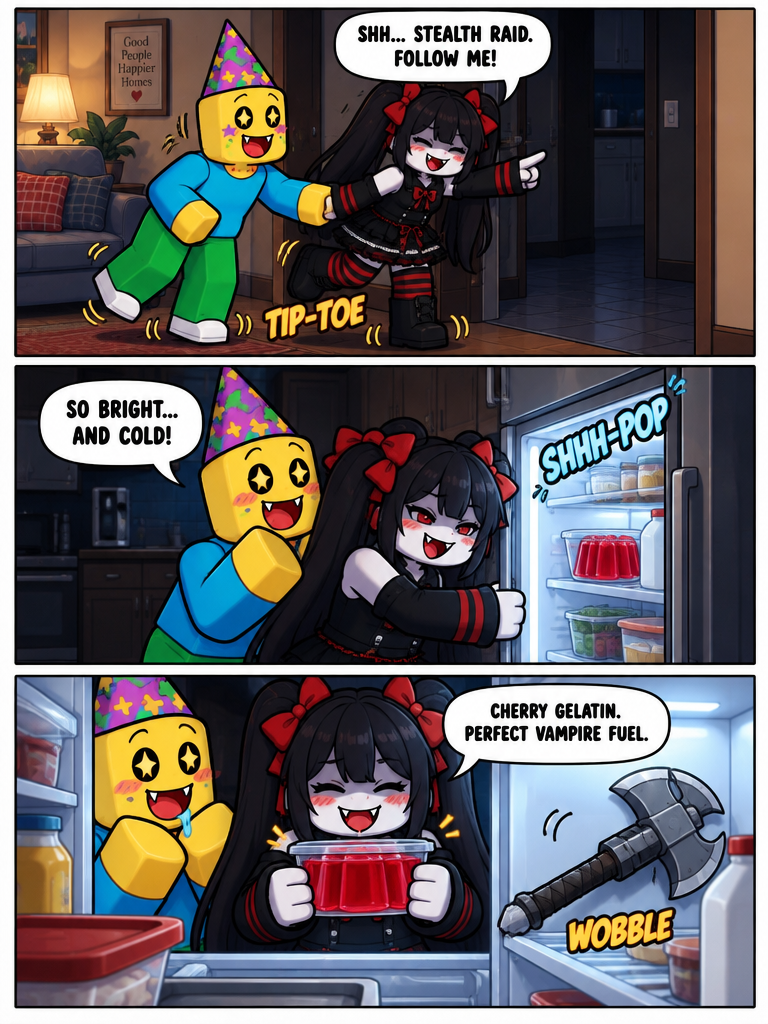 Midnight Fangs and Cherry Gelatin (page 2 of 4)