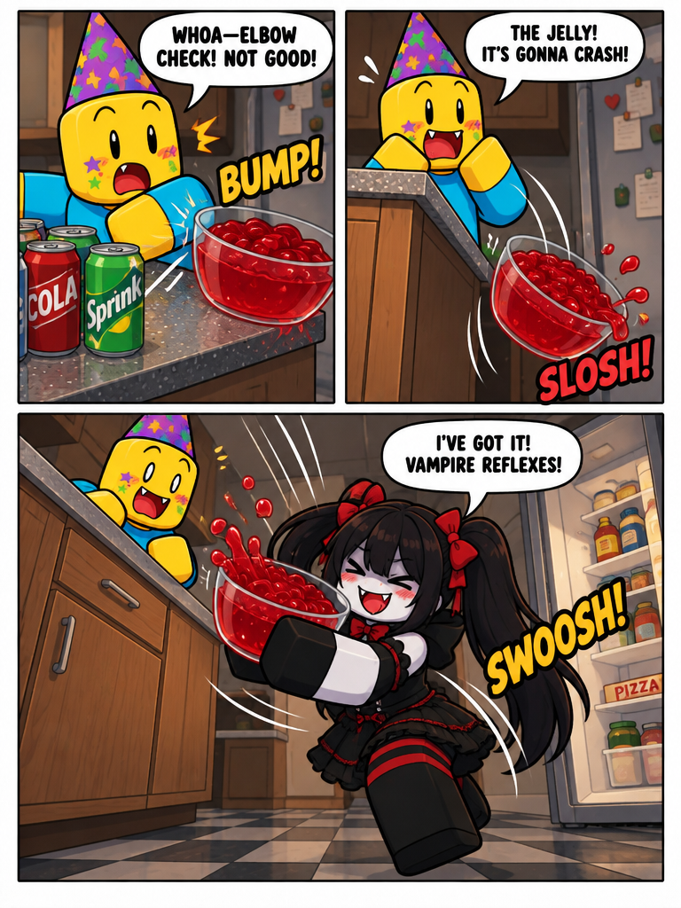 Midnight Fangs and Cherry Gelatin (page 3 of 4)