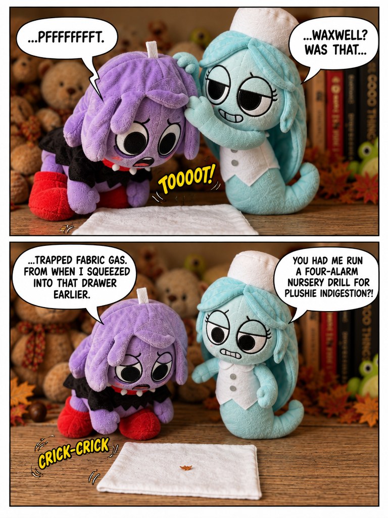 False Alarm on the Bookshelf (page 3 of 4)