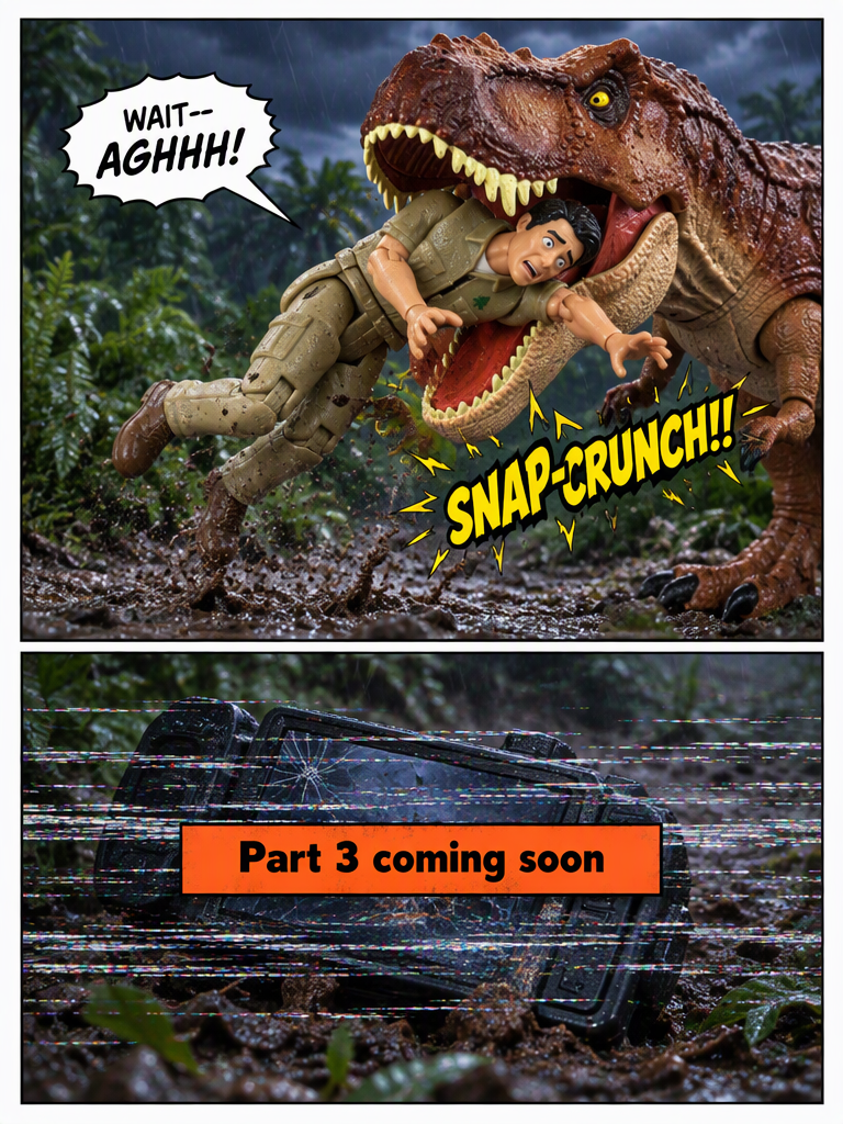 Jurassic Park Analog Horror: Part 2 (page 3 of 4)