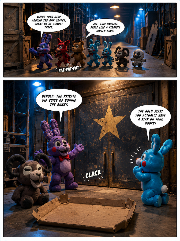 Sleepover at Bonnie's (page 2 of 4)