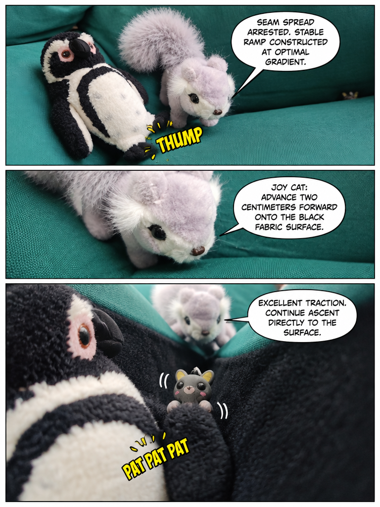 A Tiny Friend in the Cushion Crease (page 3 of 4)