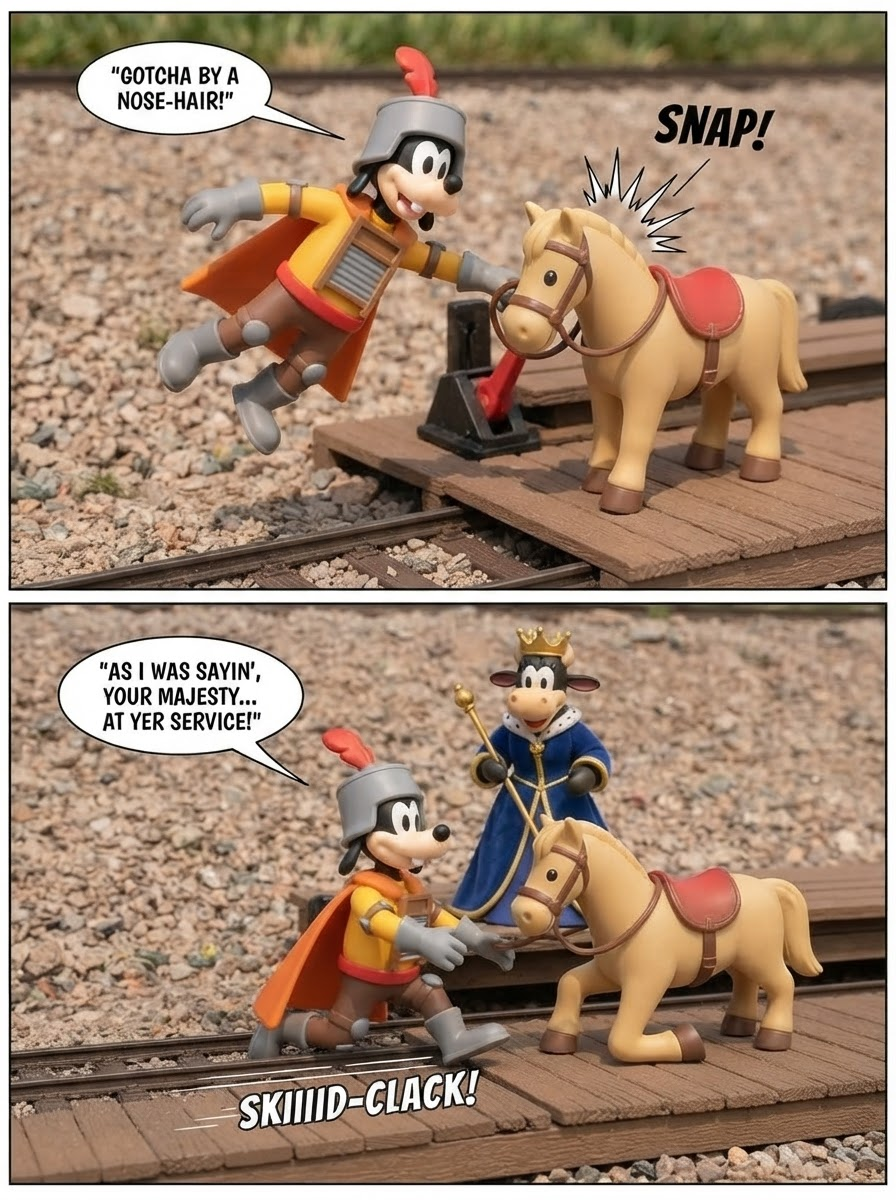 A Gallant Knight's Leap (page 3 of 4)