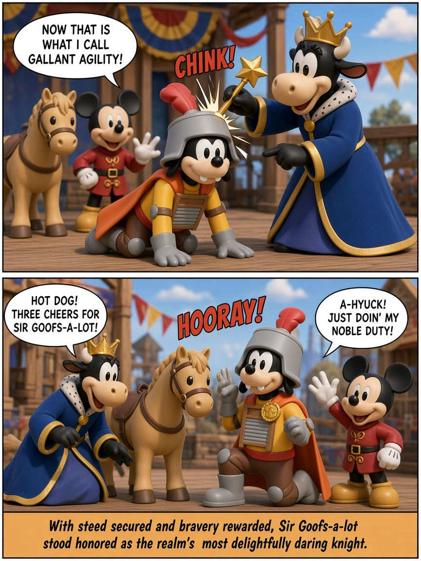 A Gallant Knight's Leap (page 4 of 4)