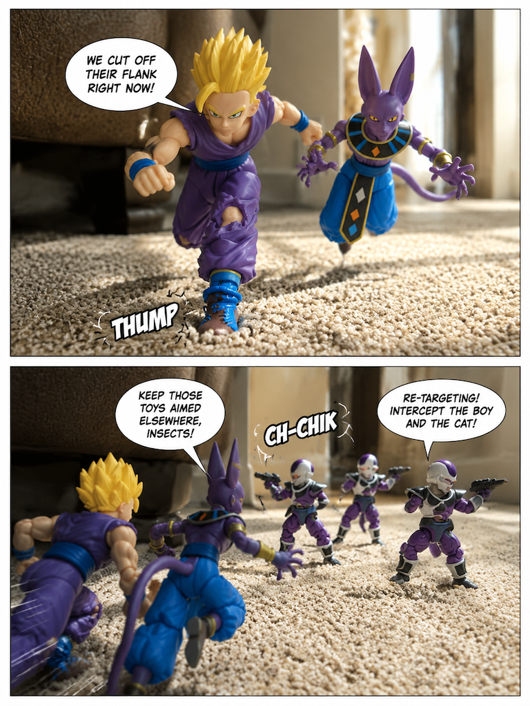 Vegeta's Arrival (page 2 of 4)
