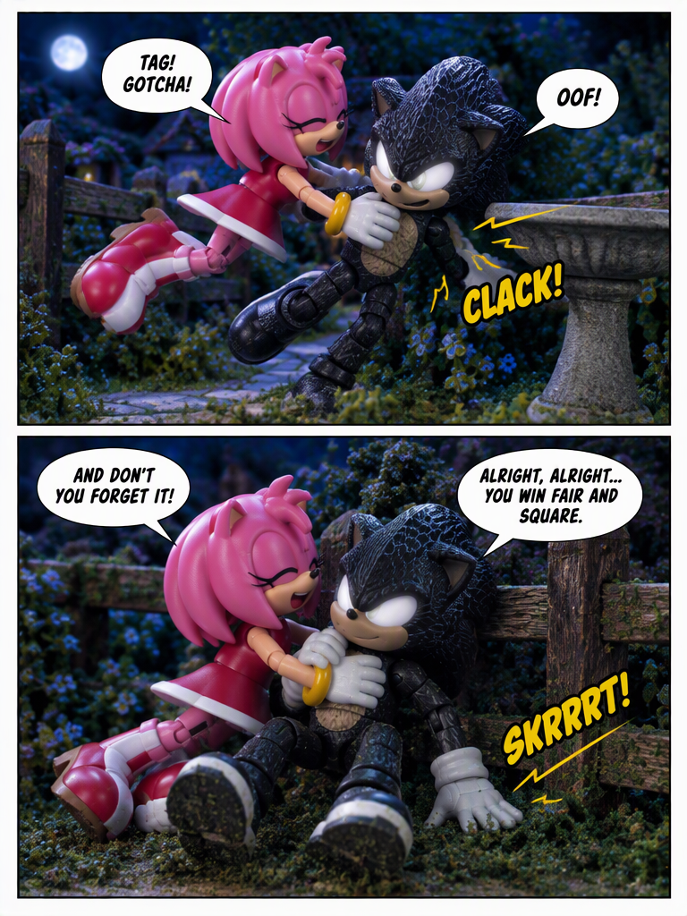 A Dash Through the Moonlit Yard (page 3 of 4)