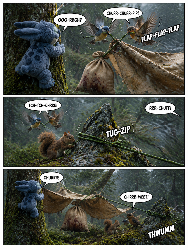 Shelter in the Clearing (page 3 of 4)