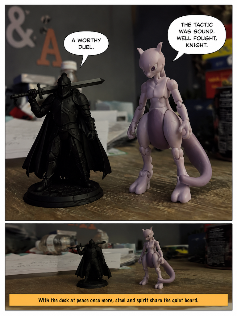 Clash on the Desk Edge (page 4 of 4)