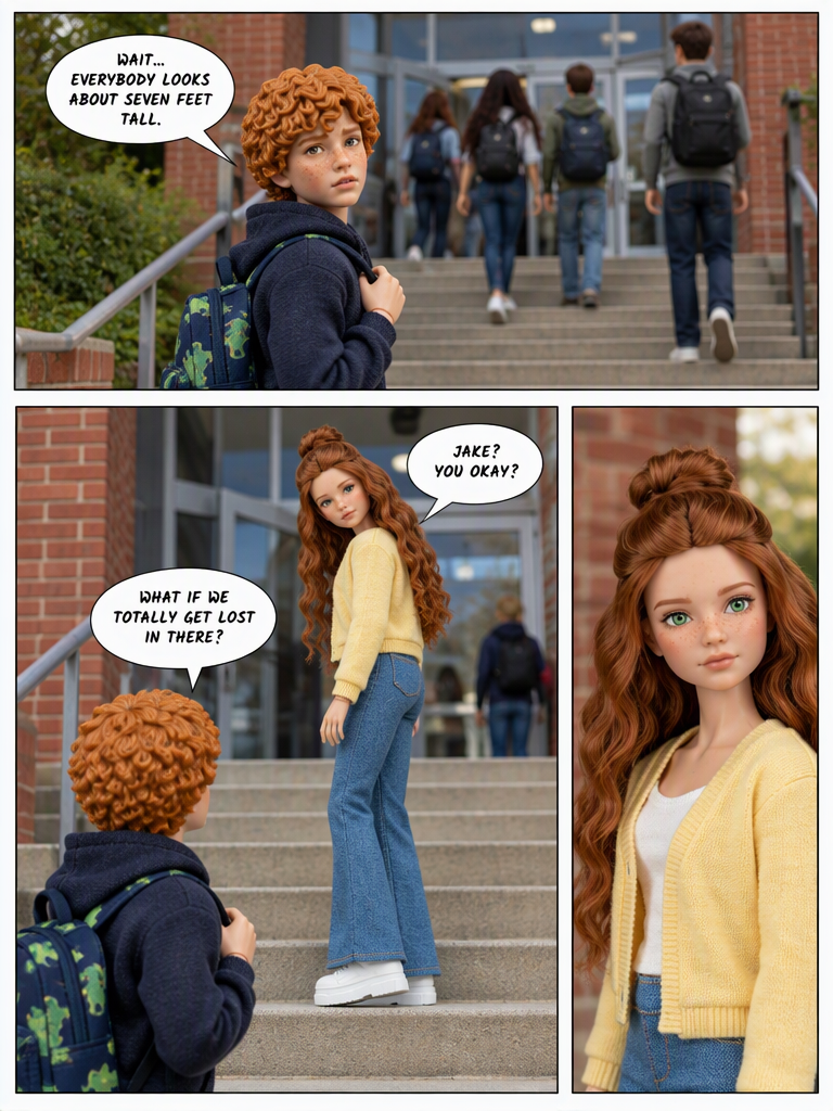 Ten Years Later: High School Morning (page 2 of 4)