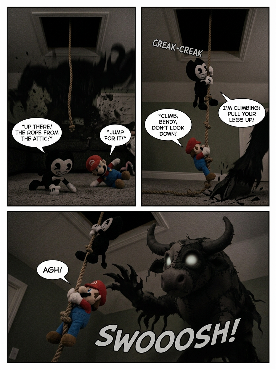 Through the Ceiling Hatch (part seven of don’t run) (page 3 of 4)