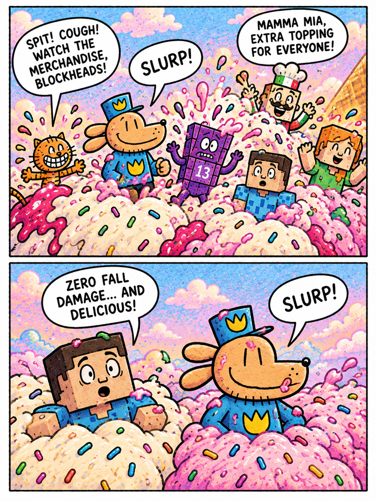 A Blocky Plop in Sundae Land (page 3 of 4)