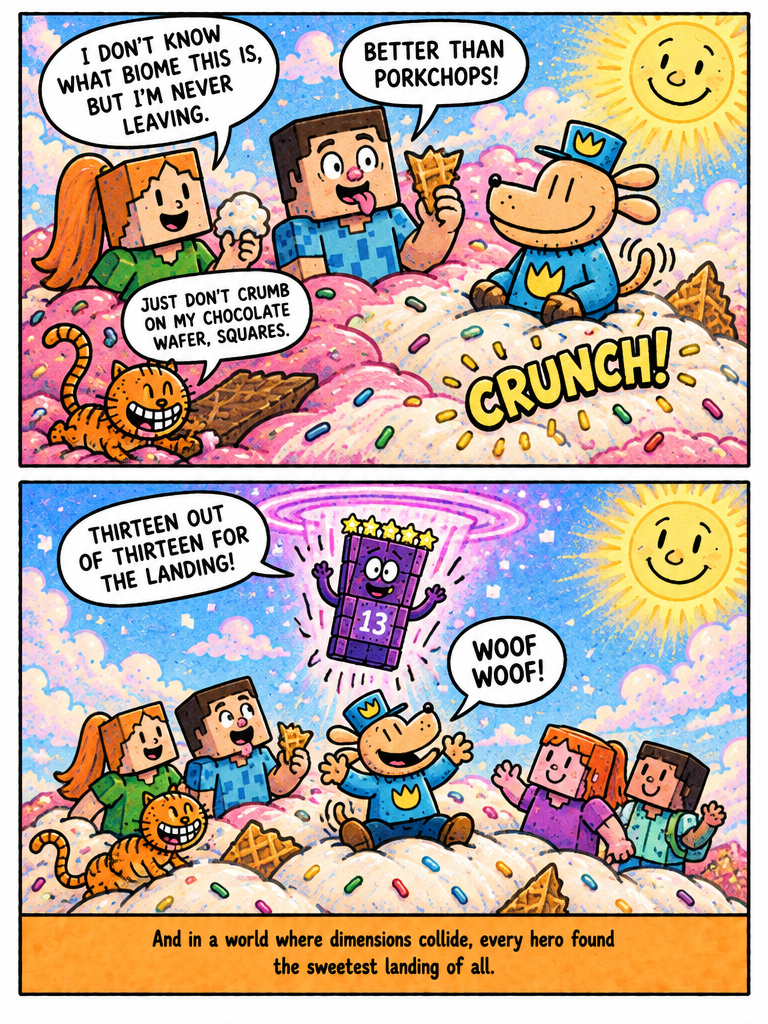 A Blocky Plop in Sundae Land (page 4 of 4)