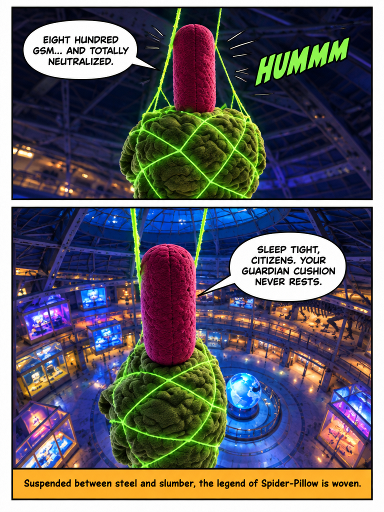 Spider-Pillow vs. The Green Blanket (page 4 of 4)