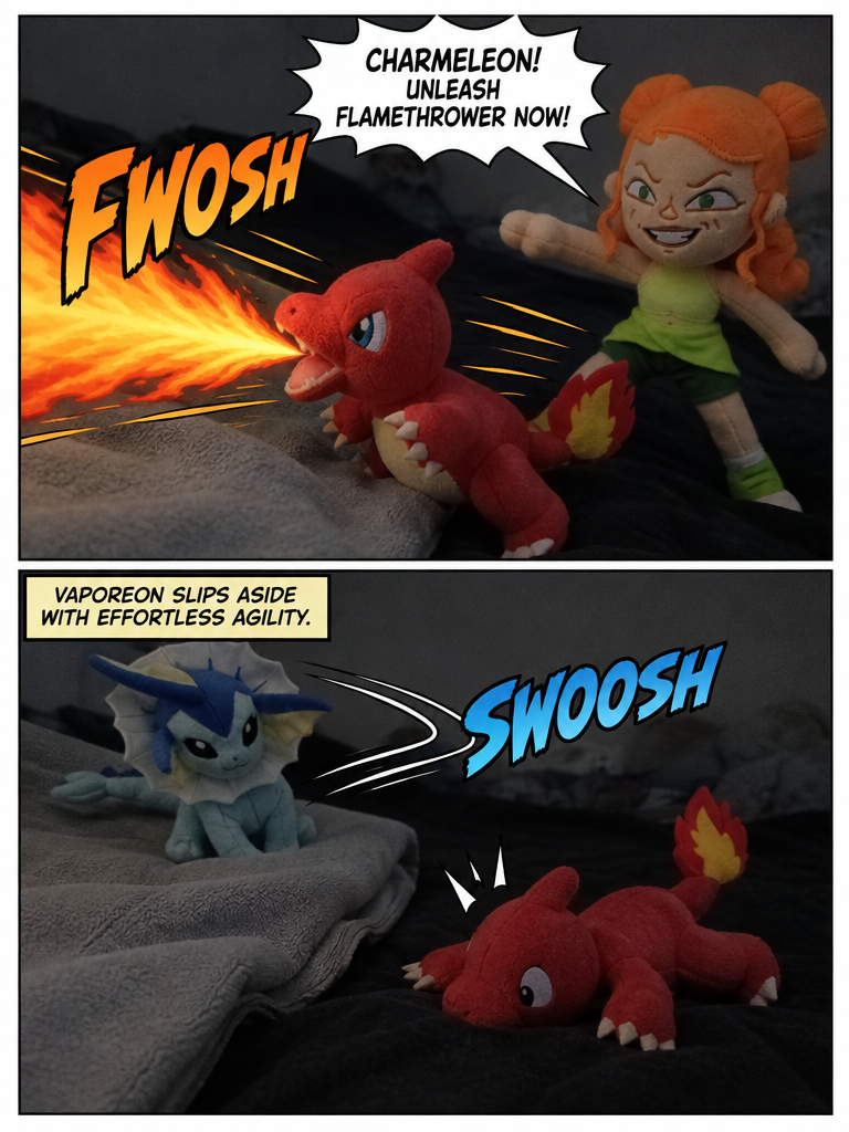 A Friendly Plush Pokémon Battle (page 2 of 4)