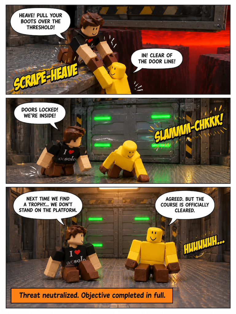 Escape from the Victory Block (page 4 of 4)
