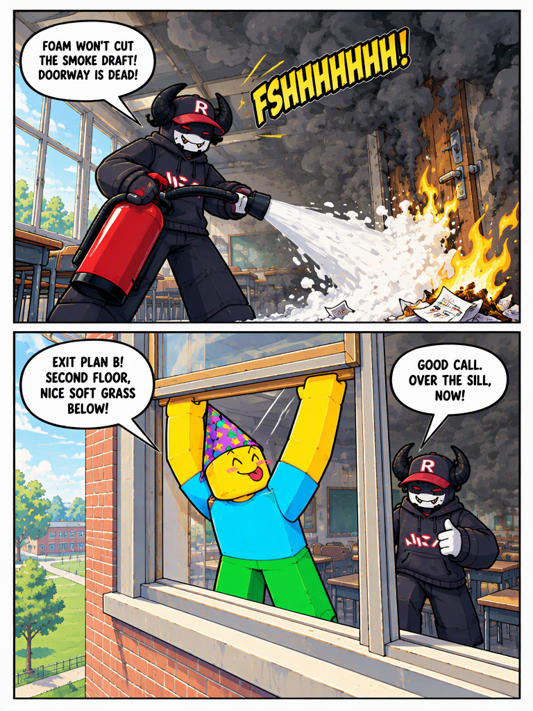 Out Through the Window (page 2 of 4)