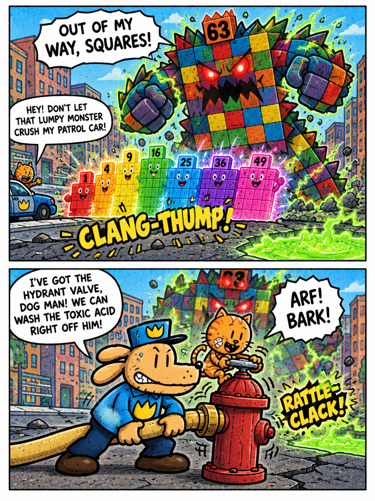 Dog Man and the Rise of Sixty-Threezilla (page 2 of 4)
