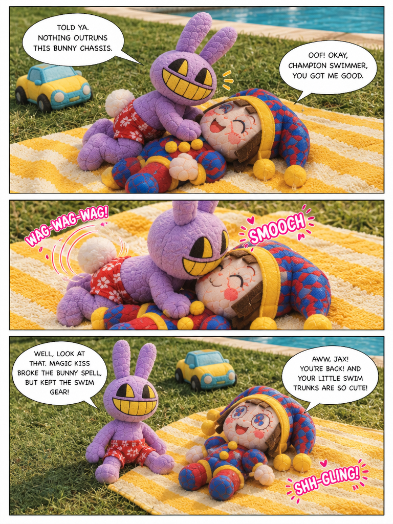 Poolside Splash and Bunny Hugs (page 3 of 4)