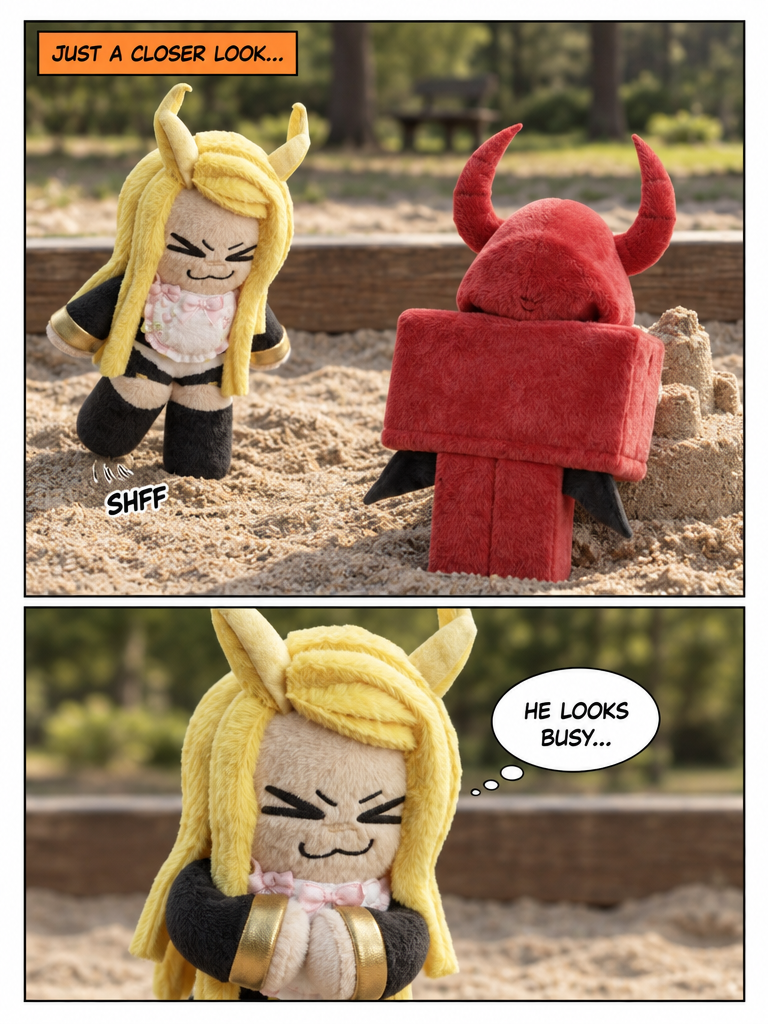 A Flustered Meeting in the Sandbox (page 2 of 4)