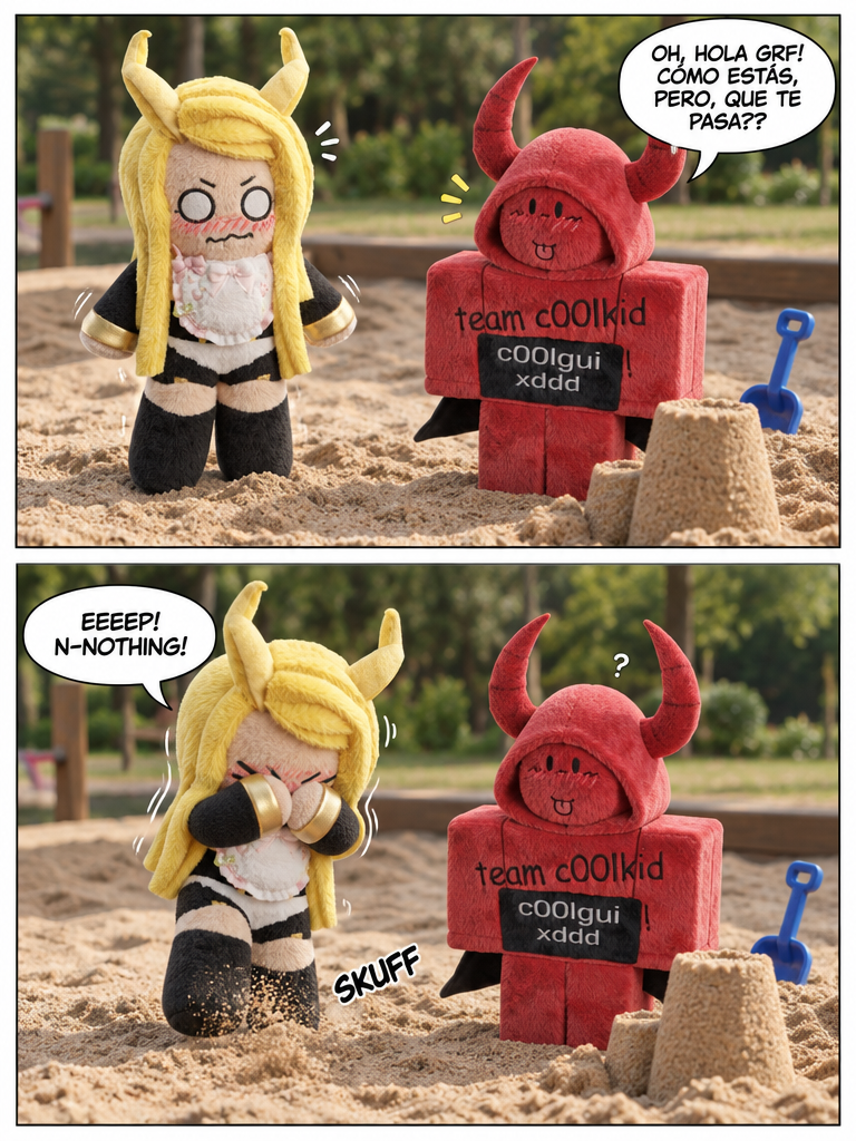 A Flustered Meeting in the Sandbox (page 4 of 4)