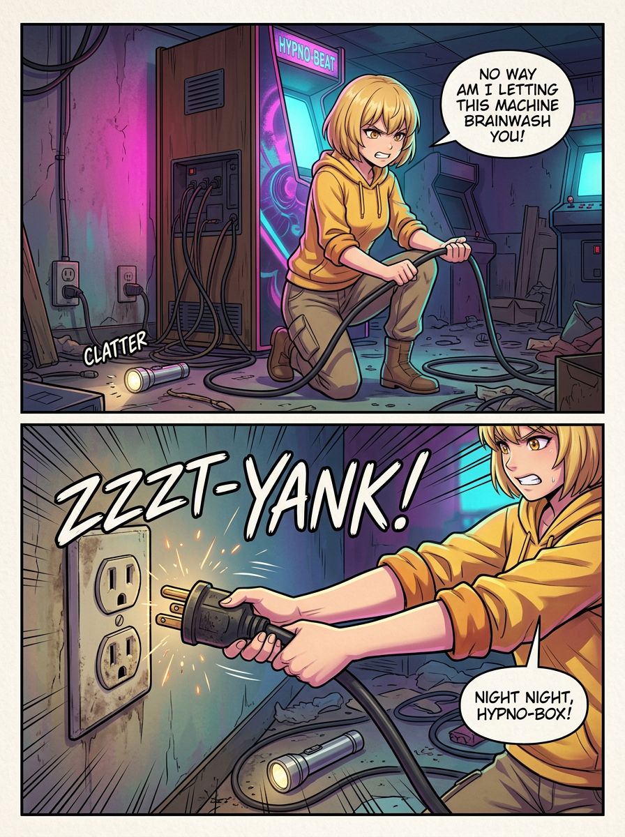 Neon Trance in the Dusty Arcade (page 3 of 24)