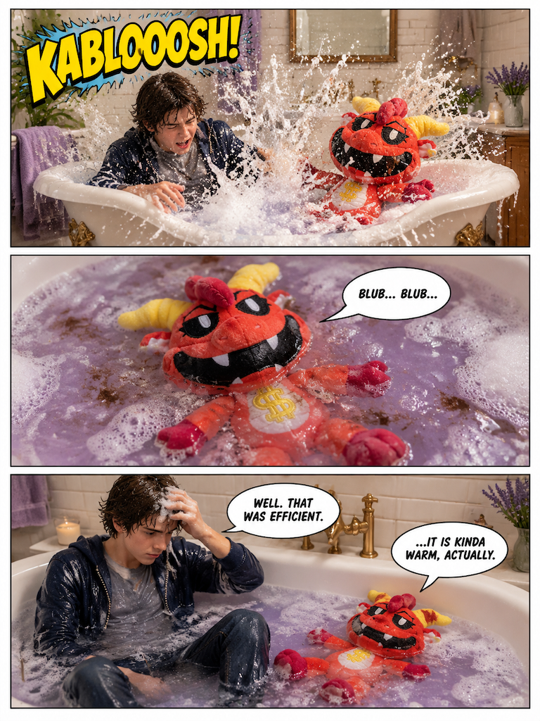 Bath Time for a Sugar Dragon (page 3 of 4)