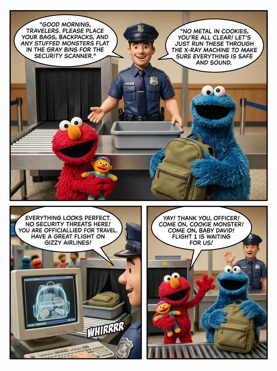 Flight 1 to Los Angeles (page 2 of 8)