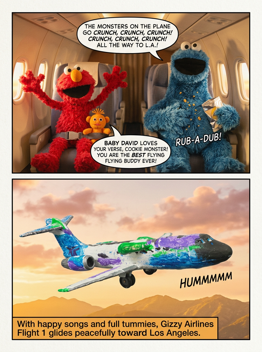 Flight 1 to Los Angeles (page 8 of 8)