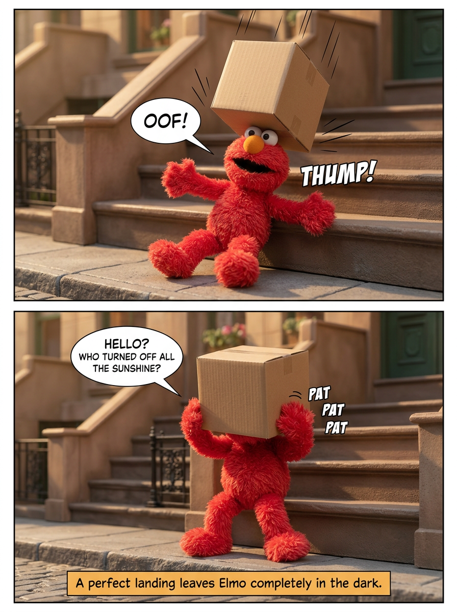 The Falling Carton Surprise (page 3 of 4)