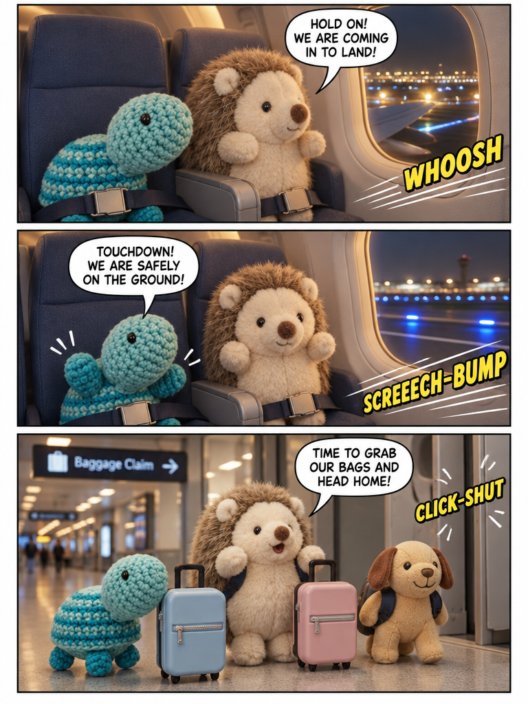 Night Flight Journey Home (page 3 of 4)