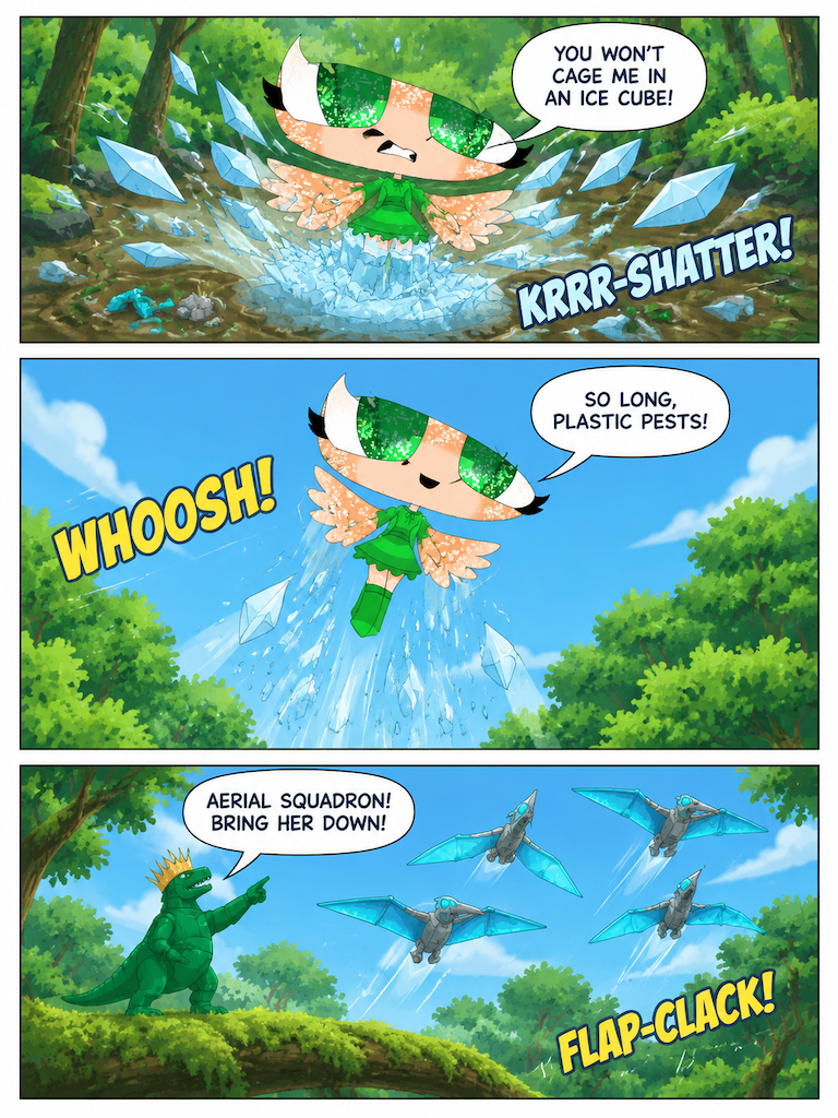 Frozen Wings and the Toy Invasion (page 2 of 4)