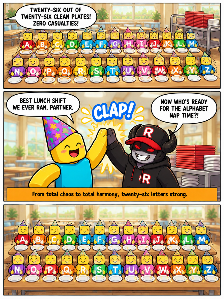 Alphabet Lunch Rush (page 4 of 4)