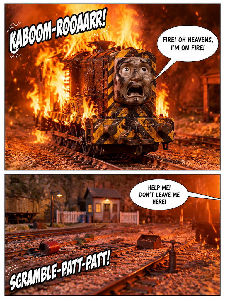 Smoke and Fire for Mavis Shed 17 (page 3 of 4)