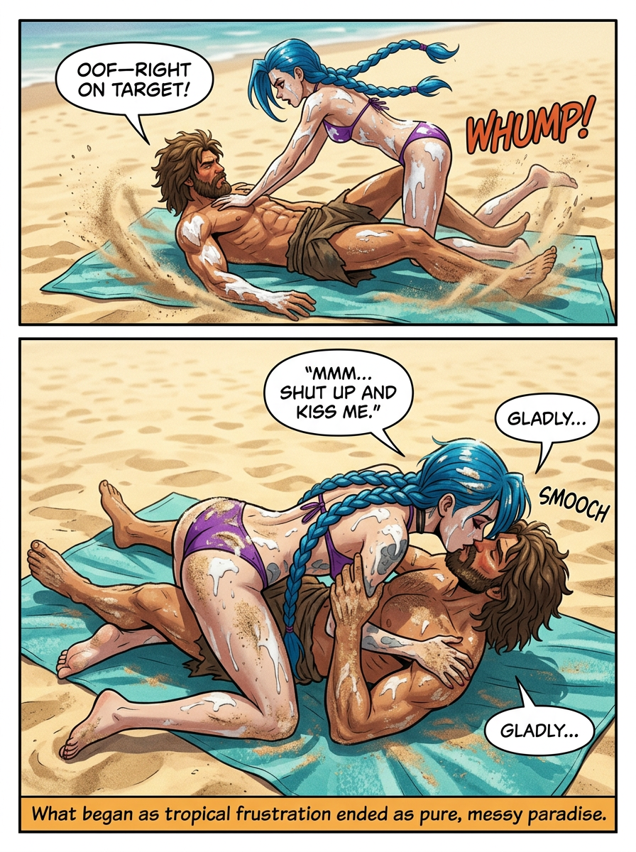 A Sudden Splash on the Shore Jinx from Arcane (page 8 of 8)